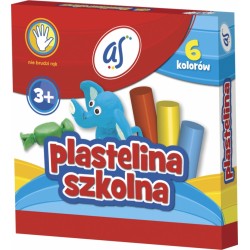 Plastelina szkolna AS 6...