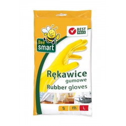 Rękawice gumowe BEE SMART L