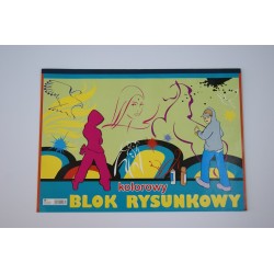 Blok rysunkowy A3 kolorowy