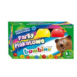 Farby plakatowe BAMBINO 6...