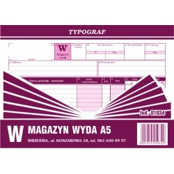 Druk W Magazyn Wyda A5 (01034)