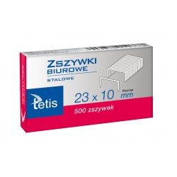 Zszywki TETIS 23/10 500szt