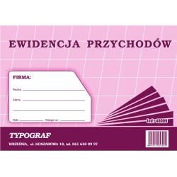 Druk Ewidencja Przychodów...