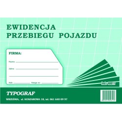 Druk Ewidencja Przebiegu...