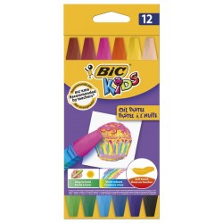 Pastele olejne BIC 12 kolorów