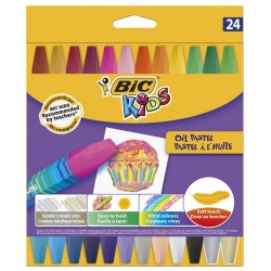 Pastele olejne BIC 24 kolory