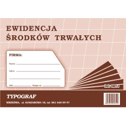 Druk Ewidencja Środków...