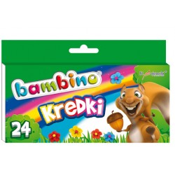 Kredki świecowe BAMBINO 24...