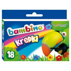 Kredki świecowe BAMBINO 18...